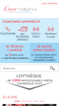 Mobile Screenshot of love-intelligence.fr